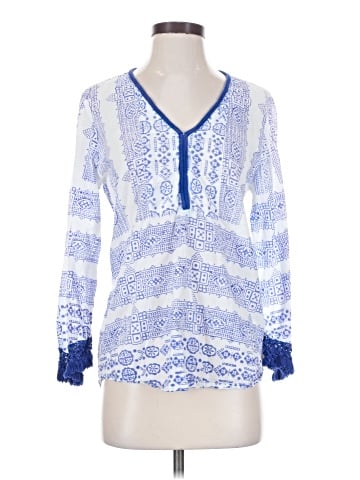 Roberta Roller Rabbit Long Sleeve Blouse (view 1)