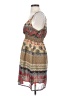 Forever 21 100% Polyester Paisley Tan Casual Dress Size S - photo 5