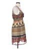 Forever 21 100% Polyester Paisley Tan Casual Dress Size S - photo 4