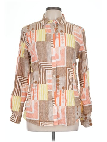 J. McLaughlin Long Sleeve Button-Down Shirt (view 1)