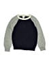 Crewcuts Outlet 100% Cotton Color Block Blue Pullover Sweater Size 6 - 7 - photo 1