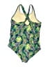 Lands' End Print Green One Piece Swimsuit Size 16 - photo 2