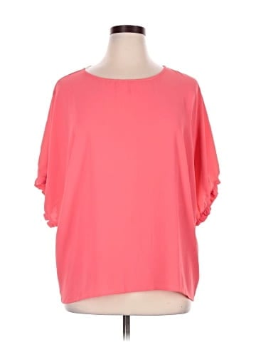 Bobeau Short Sleeve Blouse (view 1)