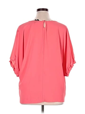 Bobeau Short Sleeve Blouse (view 2)