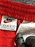 Nike 100% Nylon Solid Red Athletic Shorts Size M - photo 3