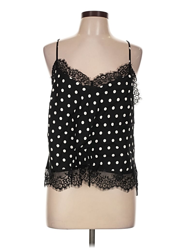 Lucy Paris Sleeveless Blouse In Black