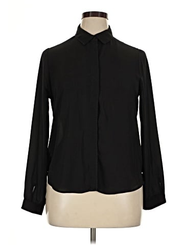 Zara Basic Long Sleeve Blouse (view 1)