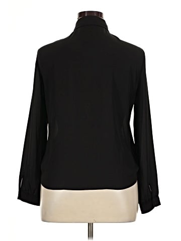 Zara Basic Long Sleeve Blouse (view 2)