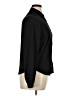 Zara Basic 100% Polyester Color Block Black Long Sleeve Blouse Size XL - photo 4