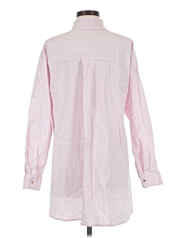 Attitudes by Renee Long Sleeve Button-Down Shirt (view 2)