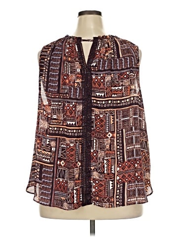 Cj Banks Sleeveless Blouse (view 2)