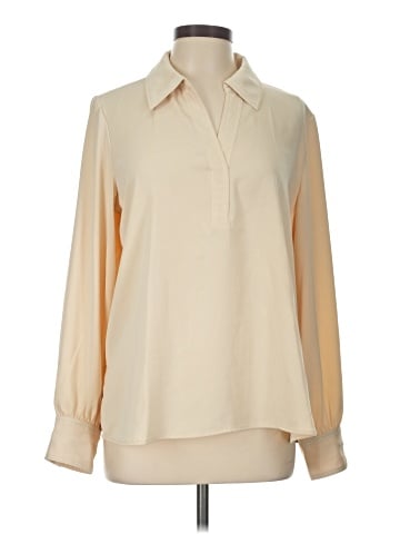 Maison d' Amelie Long Sleeve Blouse (view 1)