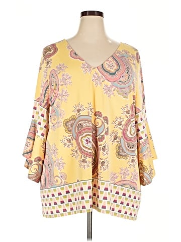 Melissa Paige 3/4 Sleeve Blouse (view 1)