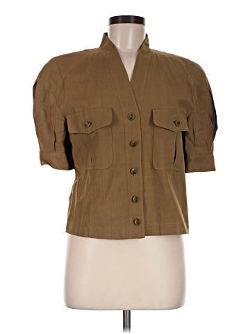 Basler 3/4 Sleeve Button-Down Shirt (view 1)