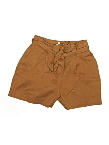 Sézane Khaki Shorts (view 1)