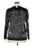 Secret Treasures Metallic Black Pullover Sweater Size XL - photo 2