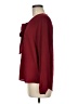 Mossimo 100% Polyester Burgundy Long Sleeve Blouse Size M - photo 5
