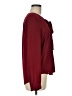 Mossimo 100% Polyester Burgundy Long Sleeve Blouse Size M - photo 4