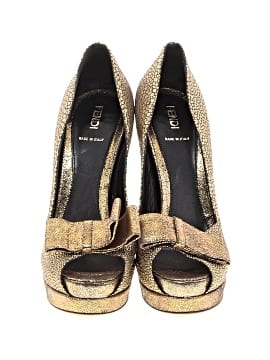 Fendi Peep Toe Platform Pumps (view 2)