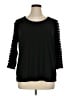 Robert Louis Black 3/4 Sleeve Top Size XL - photo 1