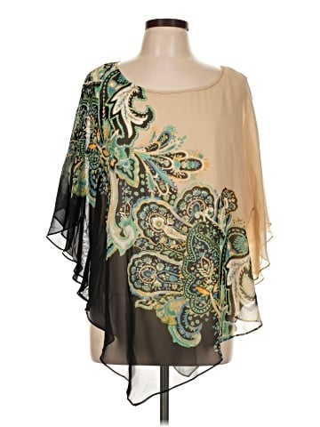 Dana Buchman 3/4 Sleeve Blouse (view 1)