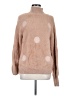 Elie Tahari Polka Dots Tan Pullover Sweater Size M - photo 1