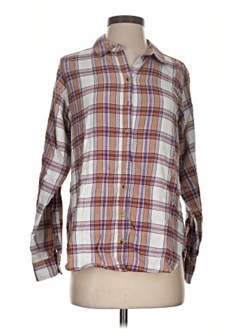 Jachs Girlfriend Long Sleeve Button-Down Shirt (view 1)