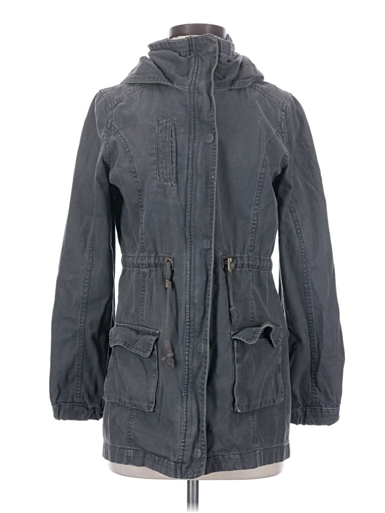 Pre-owned Cotton On Raincoat In Gray