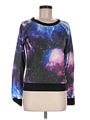 Stranded 3/4 Sleeve Top (view 1)