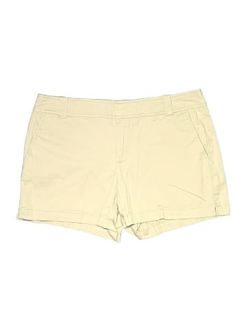 New York & Company Khaki Shorts (view 1)