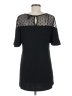 Long Tall Sally 100% Polyester Black Short Sleeve Top Size M - photo 2