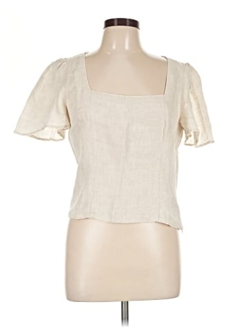 Lulus Short Sleeve Blouse (view 1)
