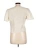 Lulus 100% Linen Ivory Short Sleeve Blouse Size L - photo 2