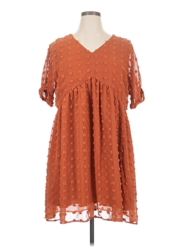 Pre-owned Kirundo Casual Dress In Orange
