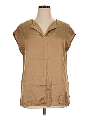 Lafayette 148 New York Sleeveless Button-Down Shirt (view 1)