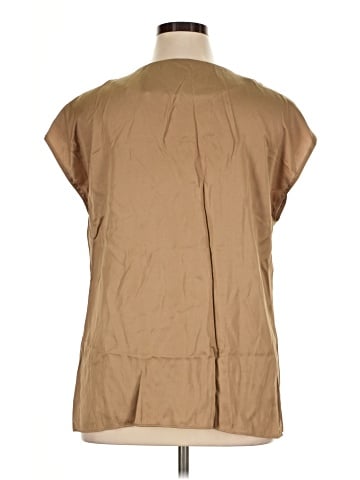 Lafayette 148 New York Sleeveless Button-Down Shirt (view 2)