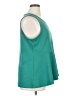 Deletta Teal Sleeveless Top Size XL - photo 4