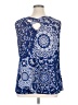 Westport Blue Sleeveless Blouse Size 1X - photo 2