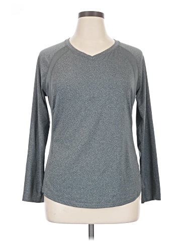 Danskin Now Long Sleeve Top (view 1)