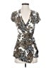 Cache Brown Short Sleeve Top Size S - photo 1