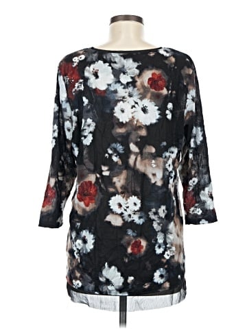 Simply Vera Vera Wang 3/4 Sleeve Blouse (view 2)