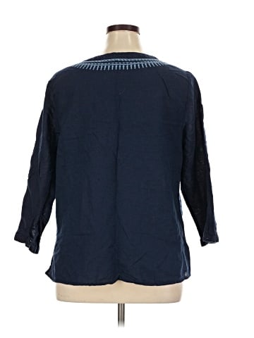 Charter Club 3/4 Sleeve Blouse (view 2)