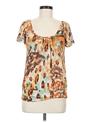Almost Famous Short Sleeve Blouse (view 1)