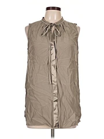 Lafayette 148 New York Sleeveless Silk Top (view 1)