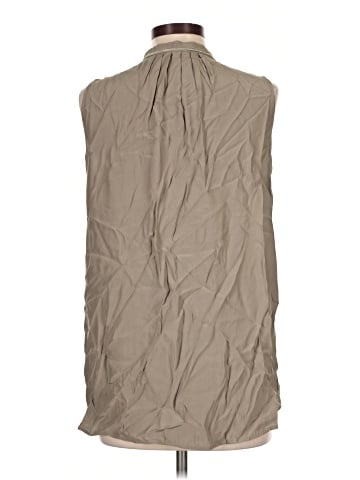 Lafayette 148 New York Sleeveless Silk Top (view 2)