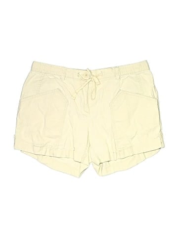 New York & Company Khaki Shorts (view 1)