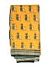 Printed Village 100% Polyester Paisley Yellow Scarf One size - photo 2