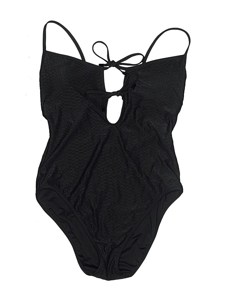 Pre-owned Sanctuary One Piece Swimsuit In Black