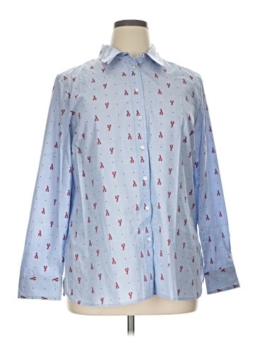 Talbots Long Sleeve Button-Down Shirt (view 1)