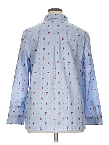 Talbots Long Sleeve Button-Down Shirt (view 2)